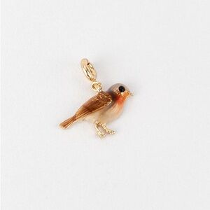 Enamel Robin Charm by Fable